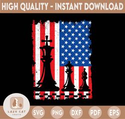 chess king usa flag png pieces board game player club fide master play art design logo png clipart