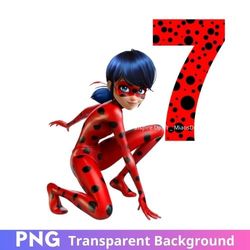 miraculous ladybug png 7th clipart image instant download