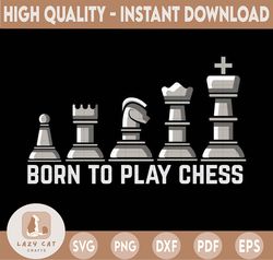 chess pieces svg and png cutting files for cricut and silhouette