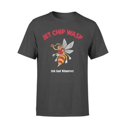 jet chip wasp shirt funny graphic football fans kansas city t-shirt &8211 standard t-shirt