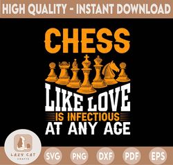 chess, like love, is infectious at any age png, chess party, chess png sublimation