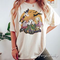 disney mickey and friends cosplay hocus pocus sanderson sisters shirt png, disney comfort colors shirt png, disneyland h