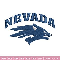 nevada wolf pack embroidery, nevada wolf pack embroidery, embroidery file, sport embroidery, ncaa embroidery.