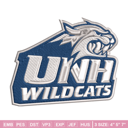 new hampshire wildcats embroidery, new hampshire wildcats embroidery, embroidery file, sport embroidery, ncaa embroidery