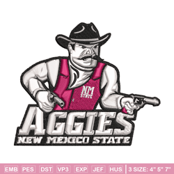 new mexico state aggies embroidery, new mexico state aggies embroidery, logo sport, sport embroidery, ncaa embroidery.