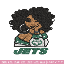 new york jets embroidery design, nfl girl embroidery, new york jets embroidery, nfl embroidery