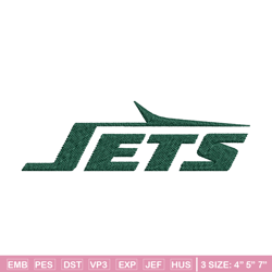 new york jets logo embroidery, nfl embroidery, sport embroidery, logo embroidery, nfl embroidery design