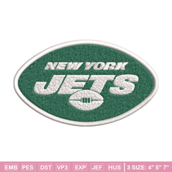 new york jets logo embroidery, nfl embroidery, sport embroidery, logo embroidery,nfl embroidery design