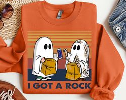 i got a rock sweatshirt png, funny ghost sweatshirt png, spooky season shirt png, funny fall shirt png, ghost sweatshirt