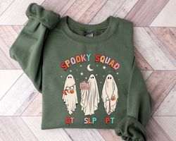 spooky squad sweatshirt png, occupational therapy, physical therapy shirt png, rehab therapist, therapy squad shirt png,