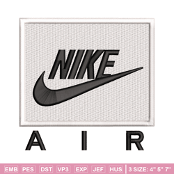 nike air embroidery design, nike air embroidery, nike design, embroidery file, logo shirt, digital download.