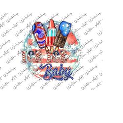 ice ice baby png, america, usa png, western, 4th of july, american flag,baby png, red white blue, ice cream, digital download