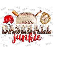 baseball junkie png sublimation design download, western baseball png, baseball sport png, baseball ball png,game day png,sublimate download