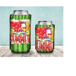 sweet sweet summer can cooler png, summer fruit can cooler png, summer can cooler png, summer png, watermelon png, digit