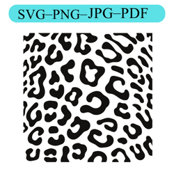 leopard print, animal print instant download svg, png,pdf, jpg digital download