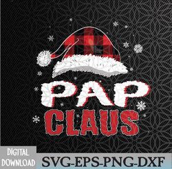 Mens Pap Claus Christmas Family Matching Pajama Xmas Light Svg, Eps, Png, Dxf, Digital Download