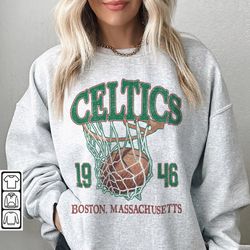 boston basketball vintage shirt, celtics 90s basketball graphic tee, retro for women and men basketball fan