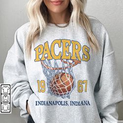 indiana basketball vintage shirt, pacers 90s basketball graphic tee, retro for women and men basketball fan ptp0910