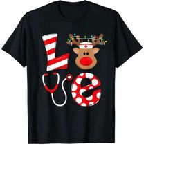 christmas nurse love santa reindeer nurse hat elf png