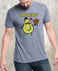 papacado shirt png, pregnancy announcement shirt png, avocado dad shirt png, pregnancy reveal shirt png, husband shirt p