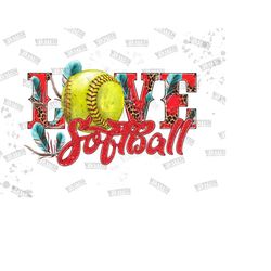 love softball sublimation png, softball design png, softball png, western design png, western digital download,digital download