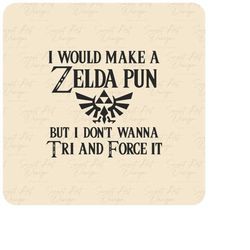 i would make a zelda pun but i don't wanna try and force it, star wars svg, customize gift svg, vinyl cut file, ai print