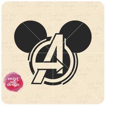 avengers logo with mickeyy ears svg, marvel universe svg, thor ironman captain america svg customize gift svg vinyl cut