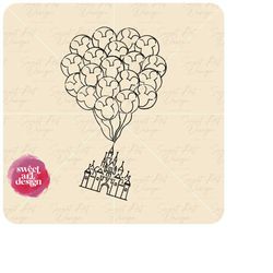 adventure is out there svg, up the movie svg, ballons castle svg, customize gift svg, vinyl cut file, svg, pdf, jpg prin