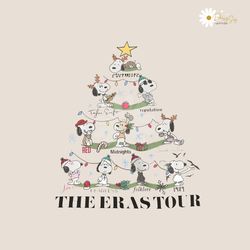 snoopy taylor christmas the eras tour png download file