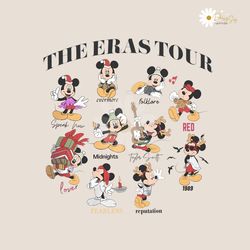 vintage disney mickey the eras tour png sublimation file