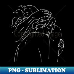 lovers embrace - stylish sublimation digital download - enhance your apparel with stunning detail