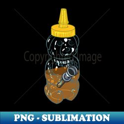 honey bear bong - instant sublimation digital download - perfect for creative projects