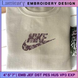 brand custom embroidered sweatshirt, louis vuitton nike embroidered sweatshirt, custom brand embroidered crewneck, brand custom embroidered crewneck, best-selling custom embroidered sweatshirt