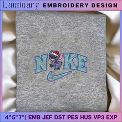 nike x christmas stitch embroidered sweatshirt, cartoon brand character embroidered sweatshirt, custom brand embroidered sweatshirt, best-selling cartoon embroidered sweatshirt, brand character embroidered sweatshirt
