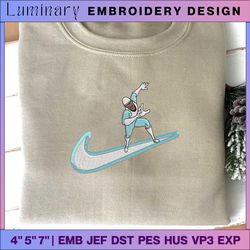 nike frozen embroidered sweatshirt - embroidered sweatshirt/ hoodies, digital download, embroidery design