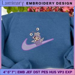 nike boo embroidered sweatshirt - embroidered sweatshirt/ hoodies, embroidery designs, embroidery pattern
