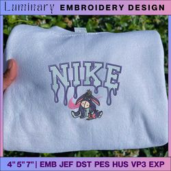 eeyore sweatshirt embroidered - embroidered sweatshirt/hoodie, embroidery machine design, embroidery files