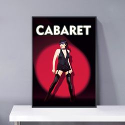 cabaret vintage movie poster pvc package waterproof canvas wall art gift home poster, halloween gift.jpg