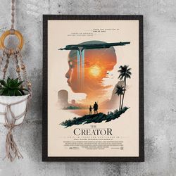 the creator movie poster - waterproof canvas poster - movie poster gift - size a4 a3 a2 a1 - unframed.jpg