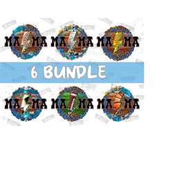 sports mama bundle sublimation design bundle,sports ball png,basketball png,volleyball,softball png,baseball png,american football ball png