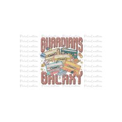 retro guardians galaxy png, guardians galaxy sublimation design, guardians galaxy, only png, instand download, digital file