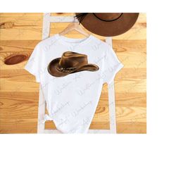 western cowboy hat sublimation png, cowgirl, cowboy hat png, hand drawing, western design, sublimation design download, digital download