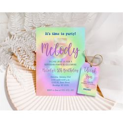 tie dye party invitation rainbow tie dye birthday invitations tie dye party invitation rainbow invitations tie-dye party