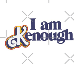 i am kenough  designs, barbie ken font, ken k text logo