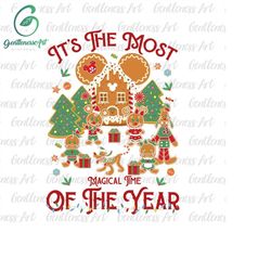 christmas gingerbread png svg, candy cane svg, the most magical time christmas svg, christmas friends svg, holiday seaso