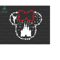 christmas snow mouse head png svg, xmas svg, christmas magic castle svg, christmas friends svg, holiday season svg