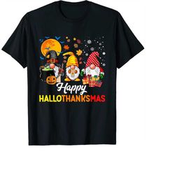 gnomes halloween thanksgiving christmas happy hallothanksmas png