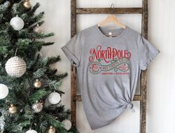 north pole sweatshirt png, north pole christmas shirt png, christmas shirt png,santa shirt png,reindeer shirt png,hot ch