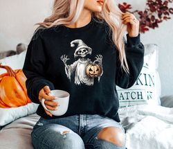 skeleton sweatshirt png, pumpkin halloween sweatshirt png, skeleton halloween shirt png, pumpkin shirt png, fall sweatsh