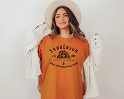 sanderson witch museum shirt png, halloween shirt png, sanderson sisters, witch shirt png, black flame candle shir, hocu